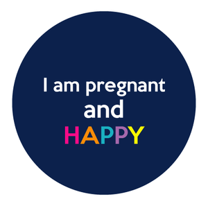 Announces pregnancy i am pregnant and HAPPY