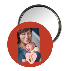 Badge miroir cadeau maman - Faire Part Magnet
