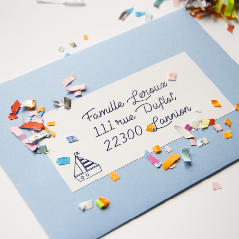 Faire-part naissance Marin