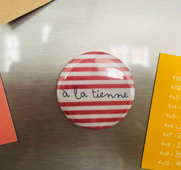 Badge décapsuleur à la tienne