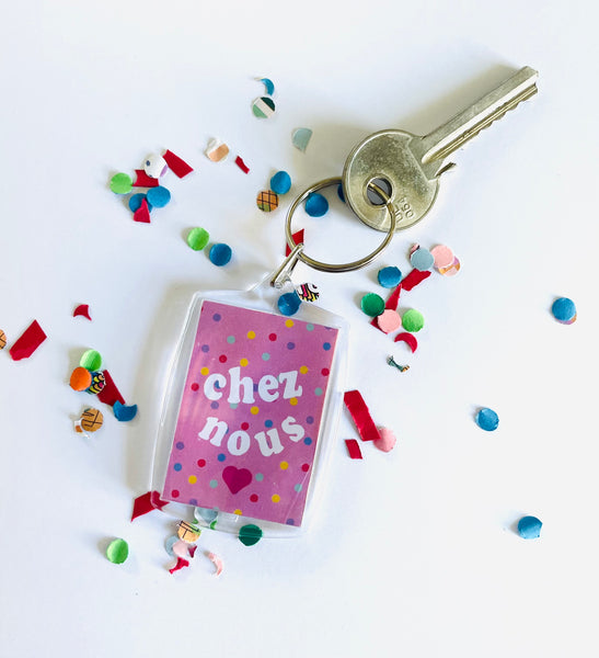 Porte-clés enfin chez nous