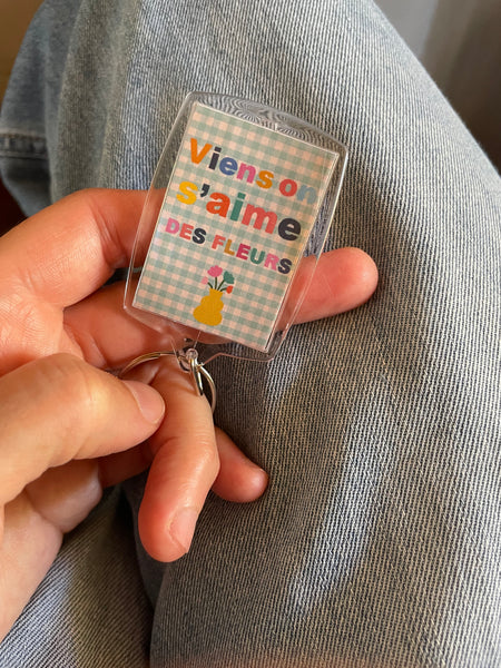 Porte-clés personnalisé - cadeau personnalisé