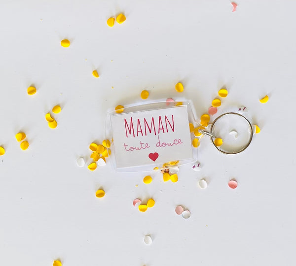 Porte-clés maman toute douce