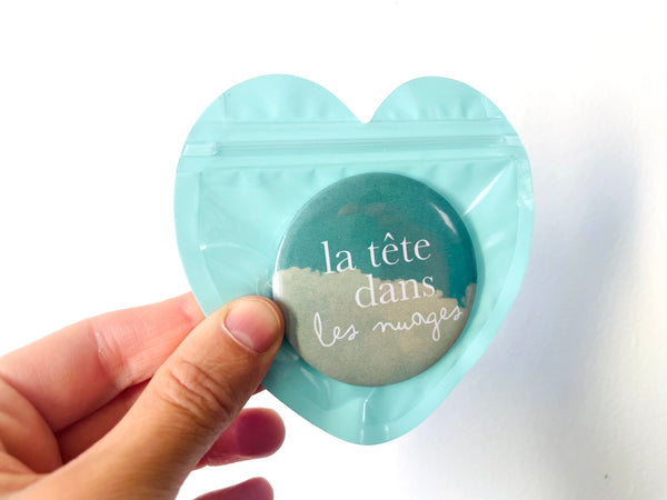 Badge épingle message
