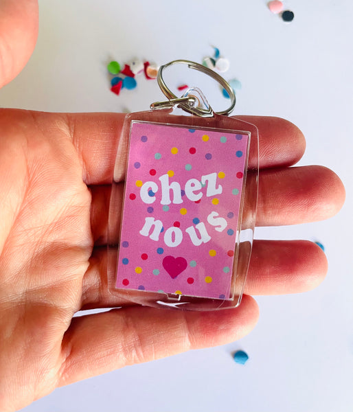 Porte-clés enfin chez nous