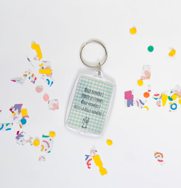 Porte-clés personnalisé - cadeau personnalisé