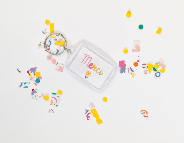 Porte-clés personnalisé - cadeau personnalisé - cadeau merci