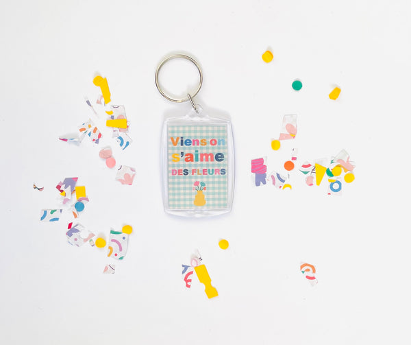 Porte-clés personnalisé - cadeau personnalisé