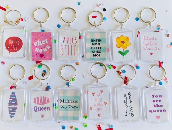 Porte-clés enfin chez nous