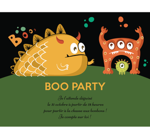 BOO PARTY halloween