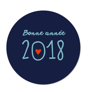 Un joli badge pour 2018
