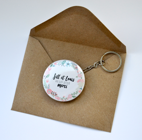 Cadeaux remerciements mariage vintage