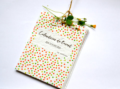 Calendrier de l'avent à planter . calendrier de l'avent . calendrier de l'avent original . calendrier ensemencé 2021 . calendrier de l'avent éco-responsable