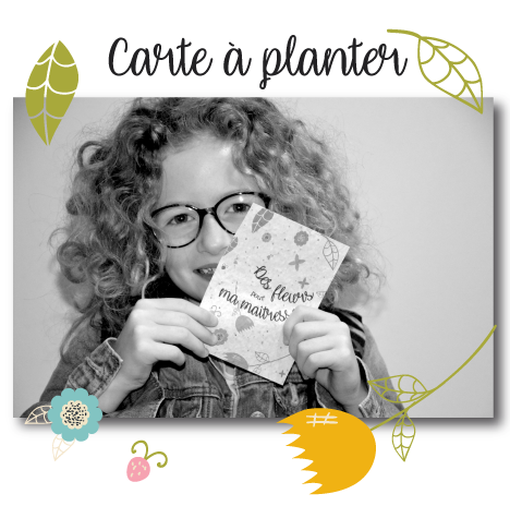 carte à planter Herbes folles