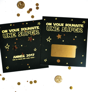 Carte a gratter star wars 2017