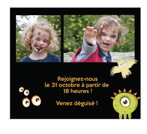 Carte halloween photos