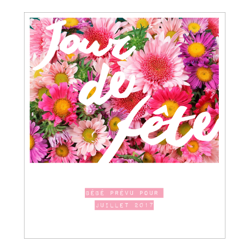 Carte a gratter jour de fête