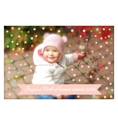 Magnet joyeux noël féerique
