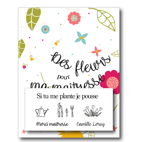 carte à planter Herbes folles