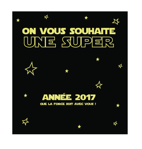 Carte a gratter star wars 2017
