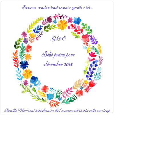 Custom Product Design - Faire Part Magnet
 - 1