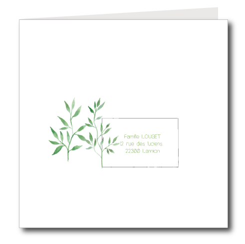 Feuille et jardin