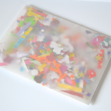 Enveloppes confettis