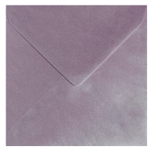 Enveloppes carrées violettes