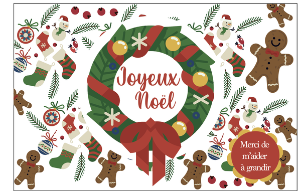 Joyeux noël maîtresse