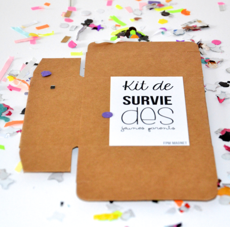 Kit de survie des jeunes parents  Kit de survie, Kit de survie