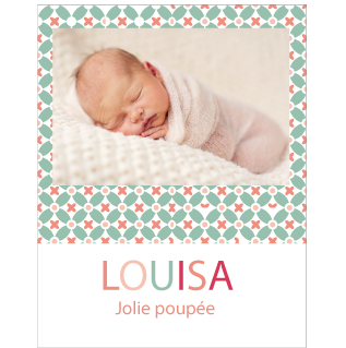 Faire-part Louisa - Faire Part Magnet
 - 1