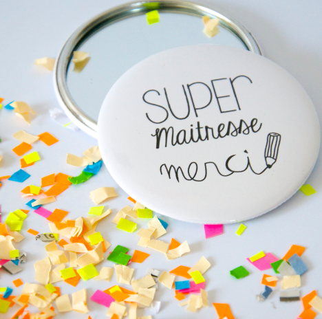 Cadeau pour la maîtresse - Faire Part Magnet
 - 2