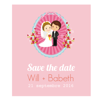 Save The Date Rose & Jack