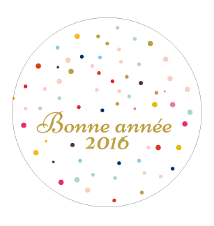 Sticker confettis