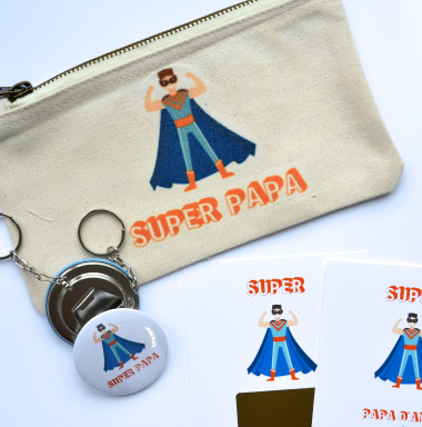 Trousse surprise pour super papa héros
