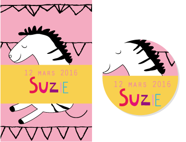 Faire-part Suzie - Faire Part Magnet
 - 2