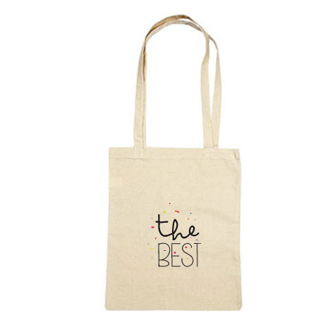 Tote bag cadeau témoin The best