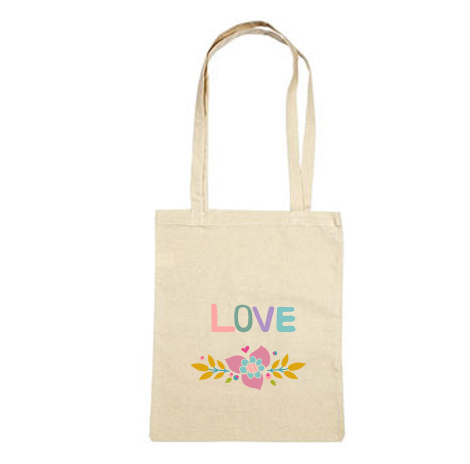 Tote bag cadeau love